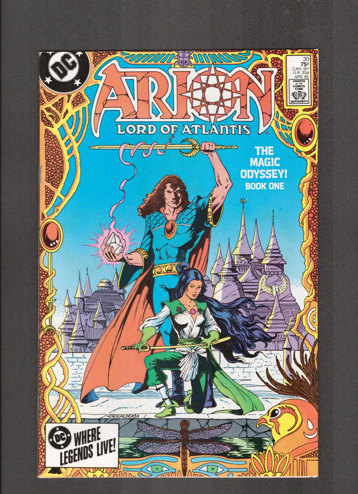 Arion, Lord of Atlantis #30 (1985) DC Comics