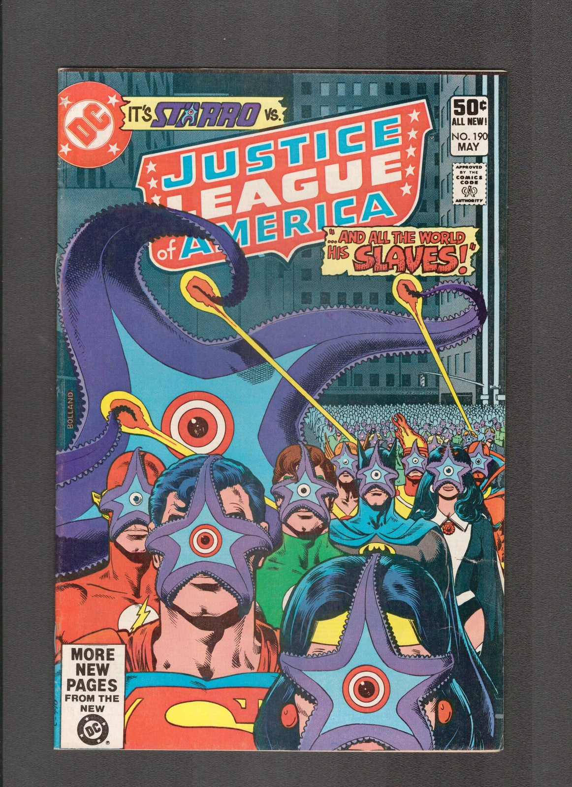 Justice League of America #190 (1981) Rich Buckler DC Comics