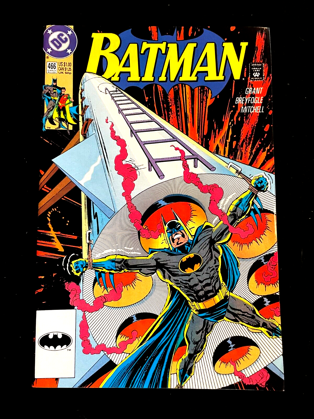 Batman #466 1991 - Heroworld - DC