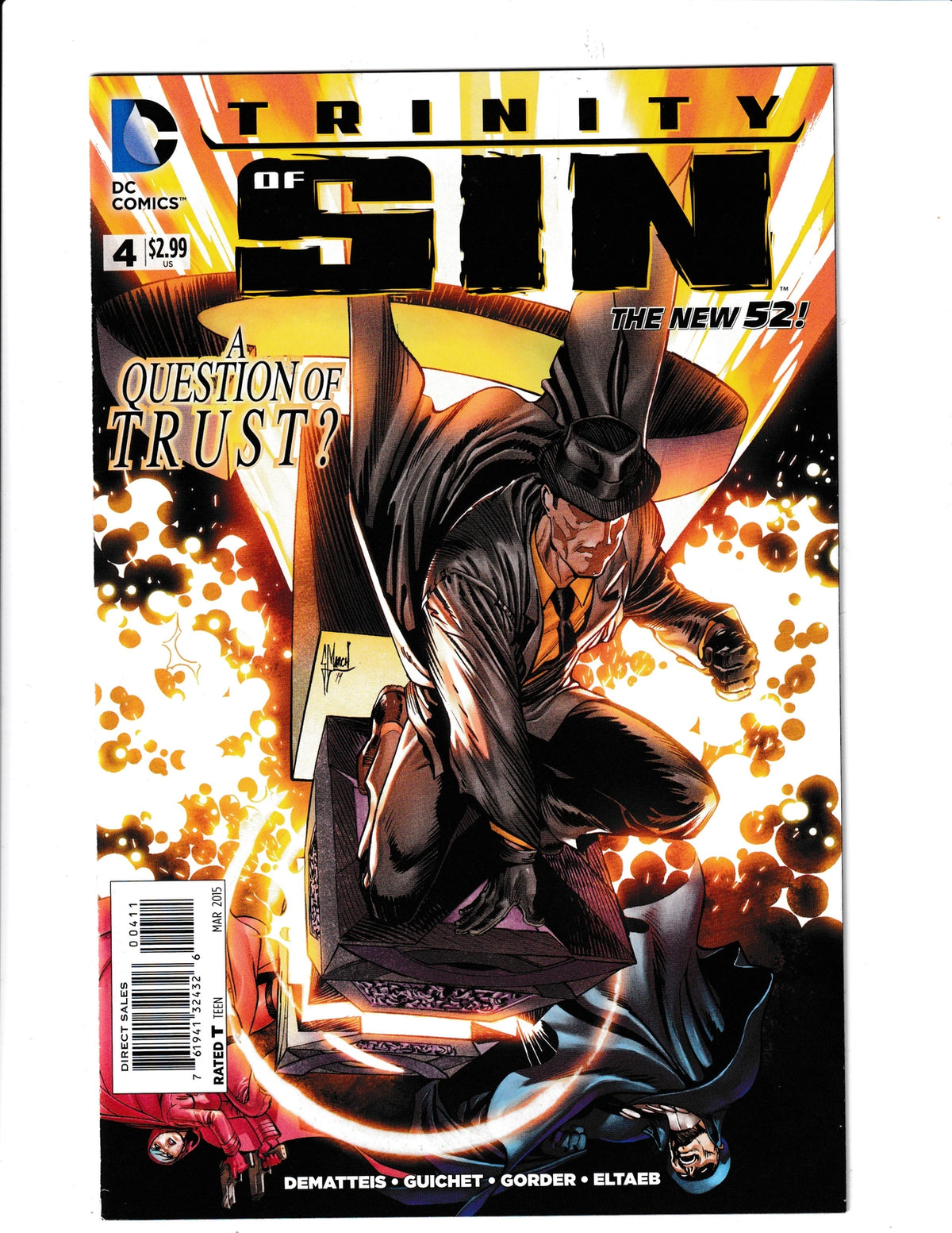 Trinity of Sin #4 (2015) DC Comics