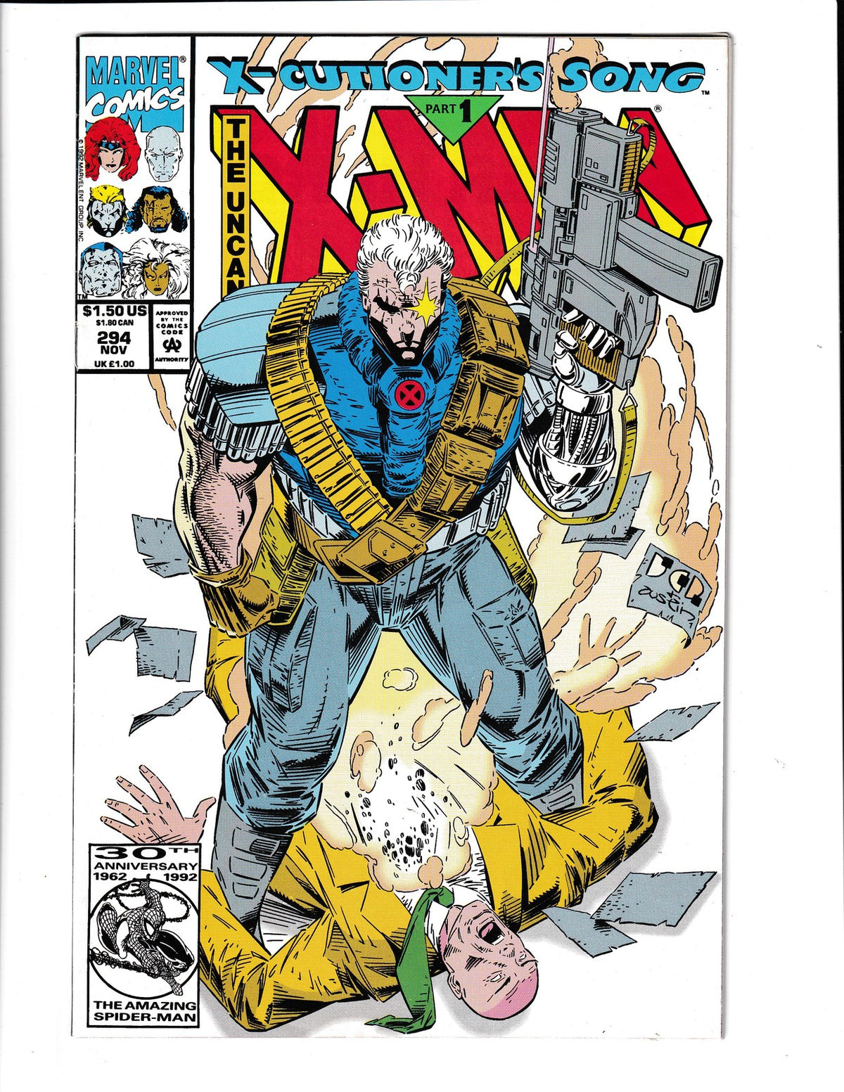 Uncanny X-Men #294 (1992) 1st Caliban Marvel Comics