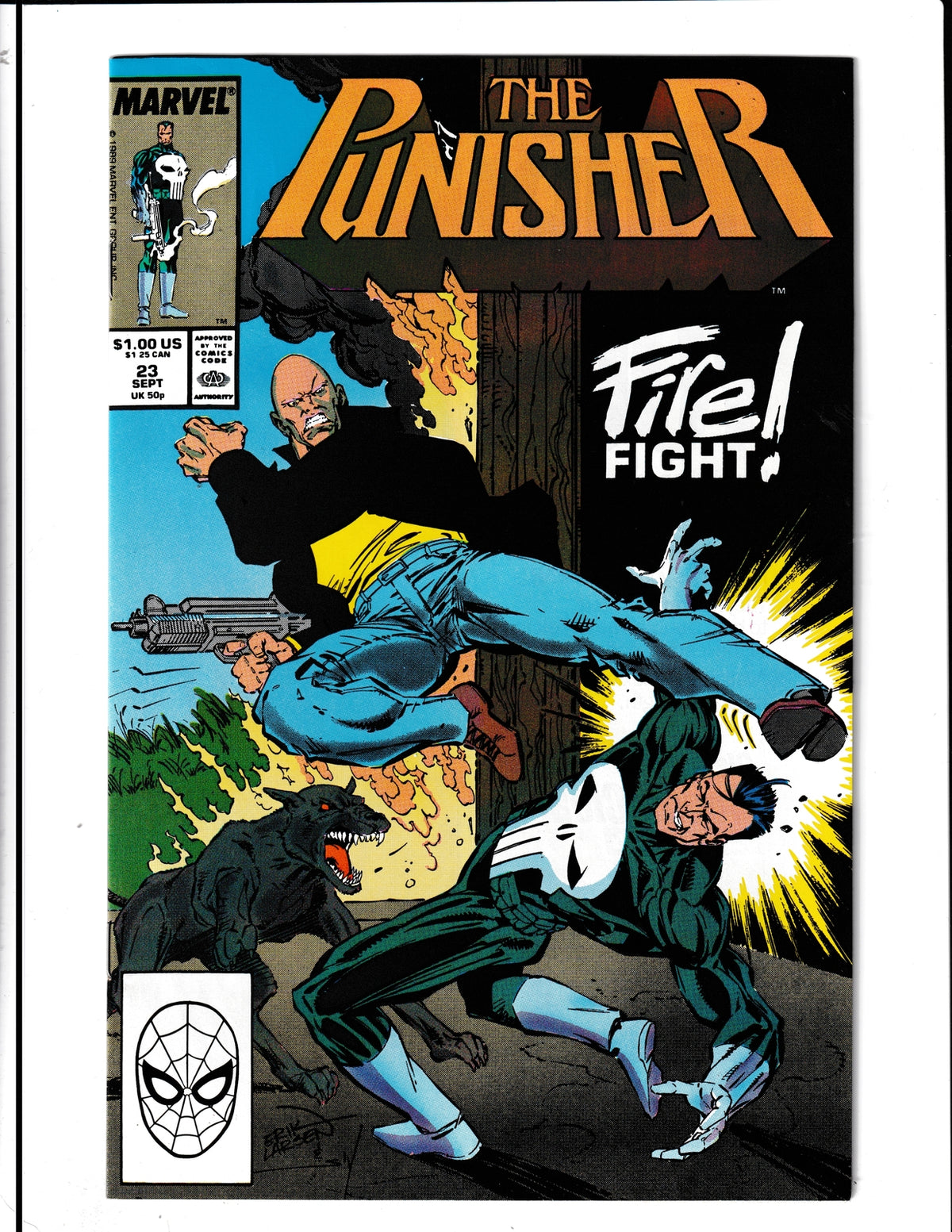Punisher #23 (1989) Higher Grade Marvel Comics