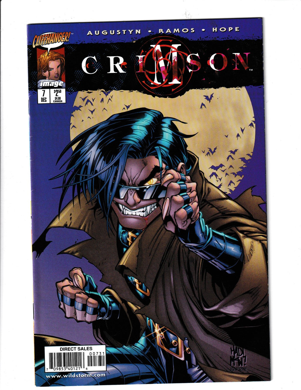 Crimson #7b (1998) Joe Madureira Cliffhanger Image Comics