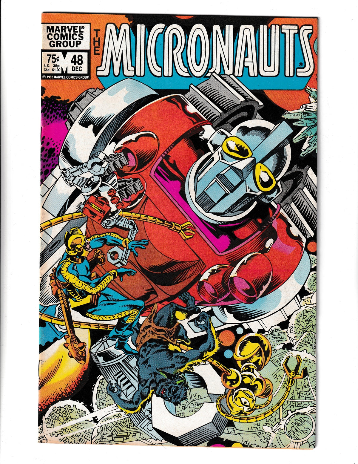 Micronauts #48 (1982) Marvel Comics SKU:155