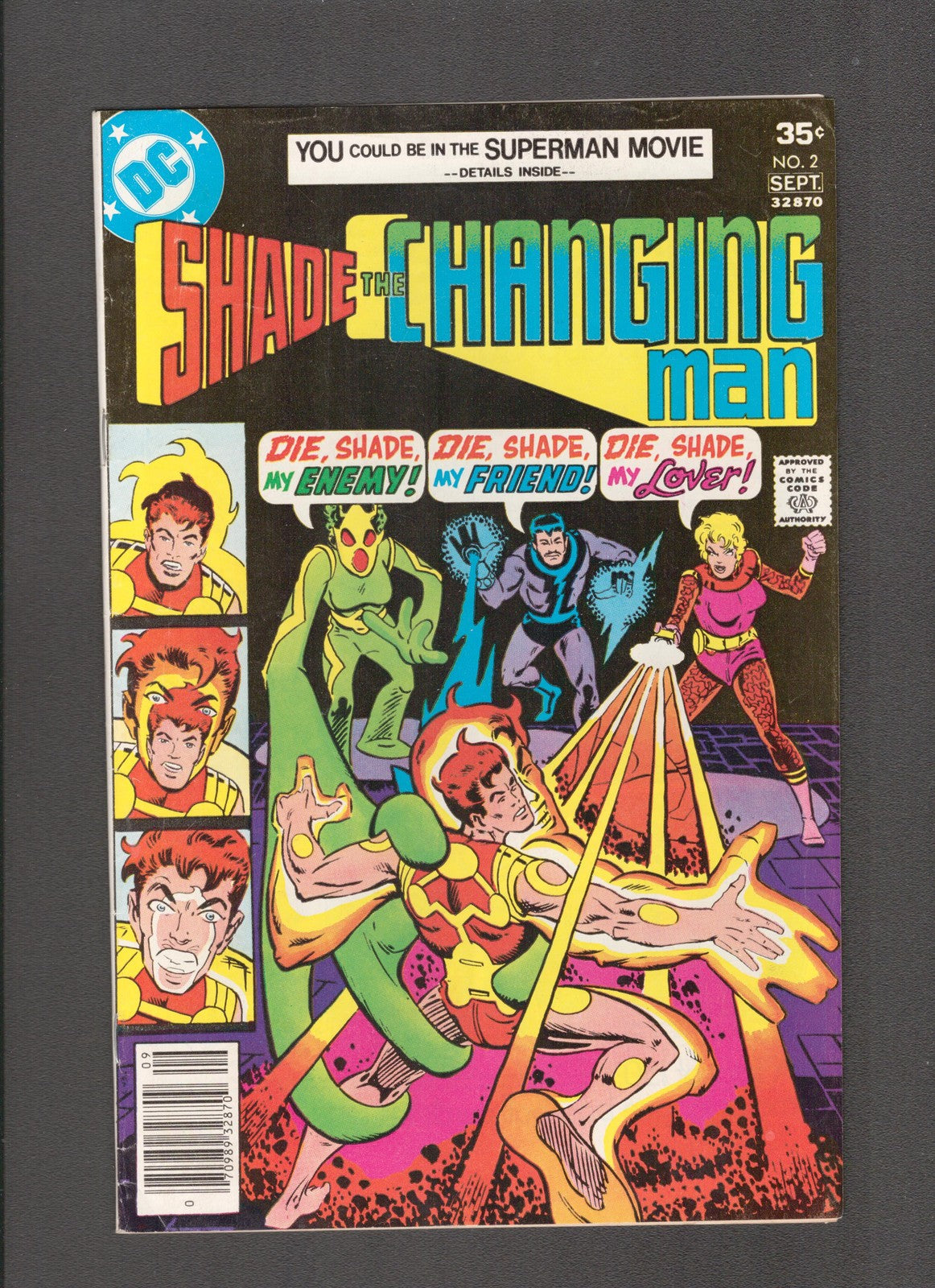 Shade, the Changing Man #2 (1977) Steve Ditko DC Comics