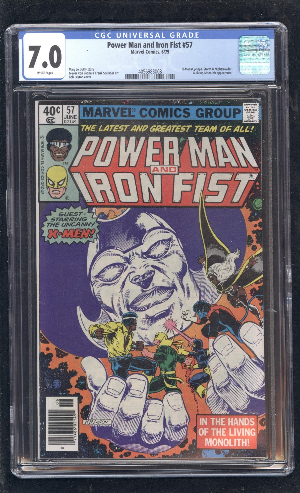 Powerman & Iron Fist #57 CGC 7.0 (1979) Graded Marvel Comics