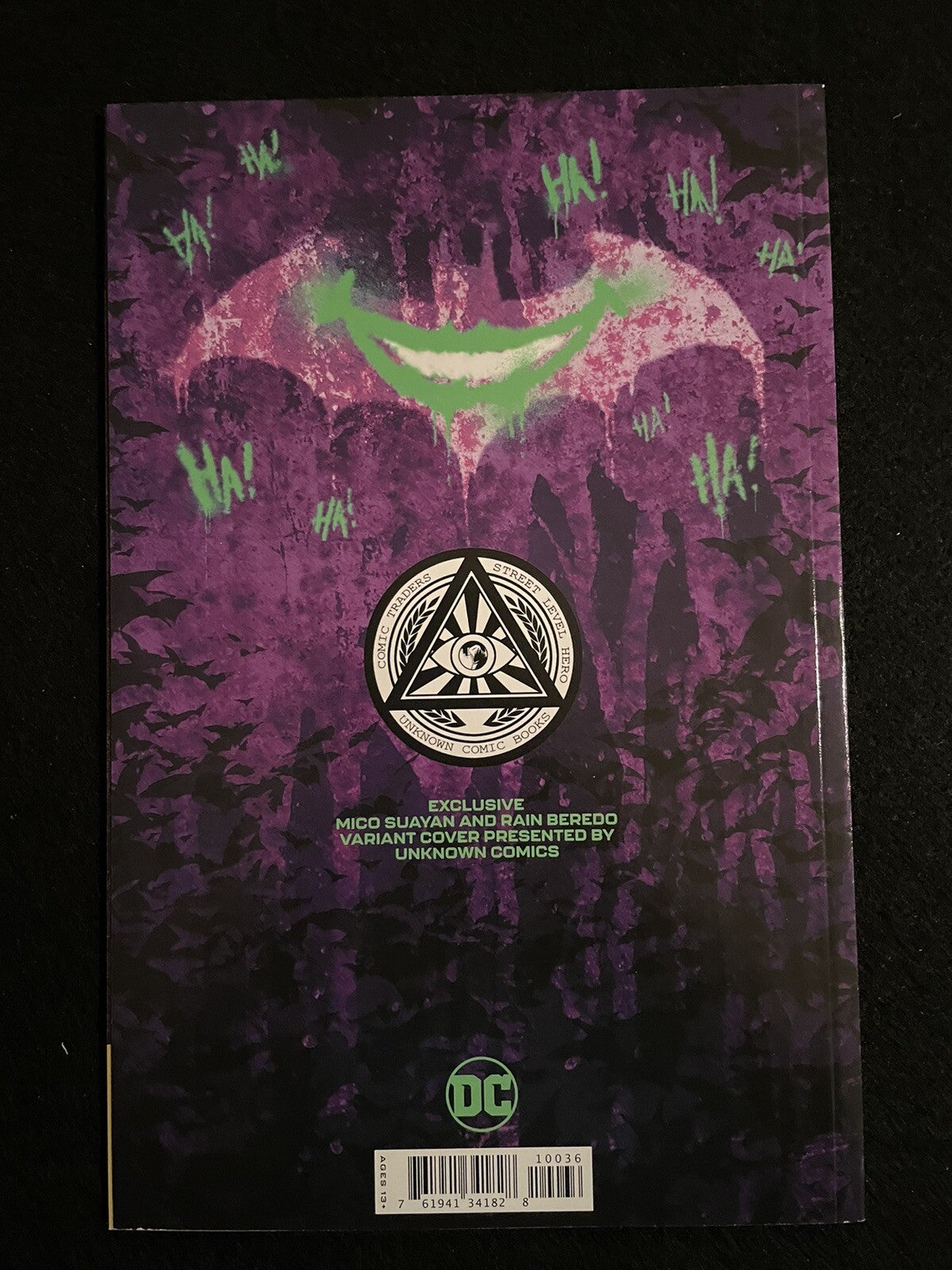 Batman #100 Unknown Comics Mico Suayan DC Limited Trade Variant 2020