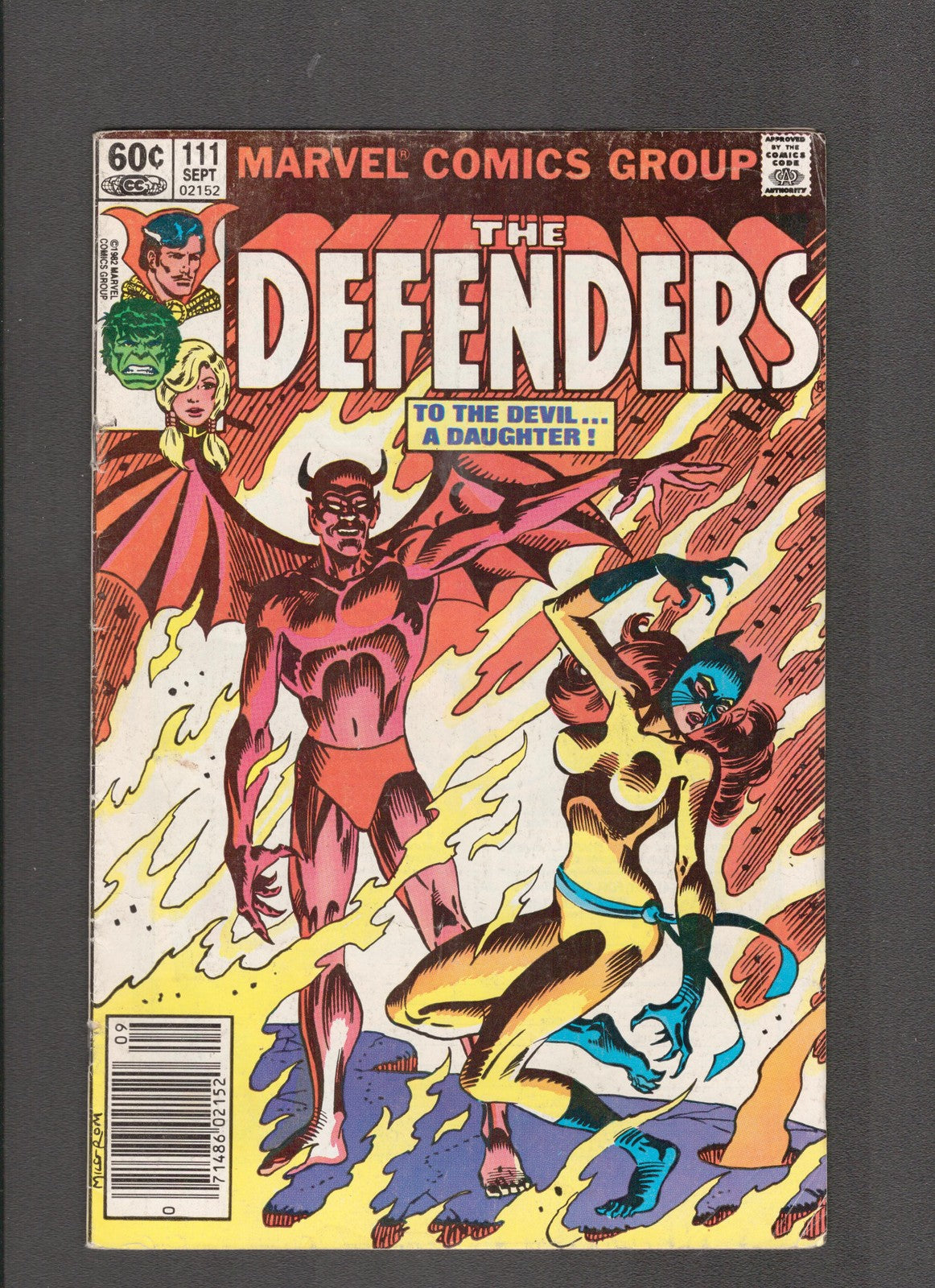 Defenders #111 (1982) Al Milgrom Marvel Comics