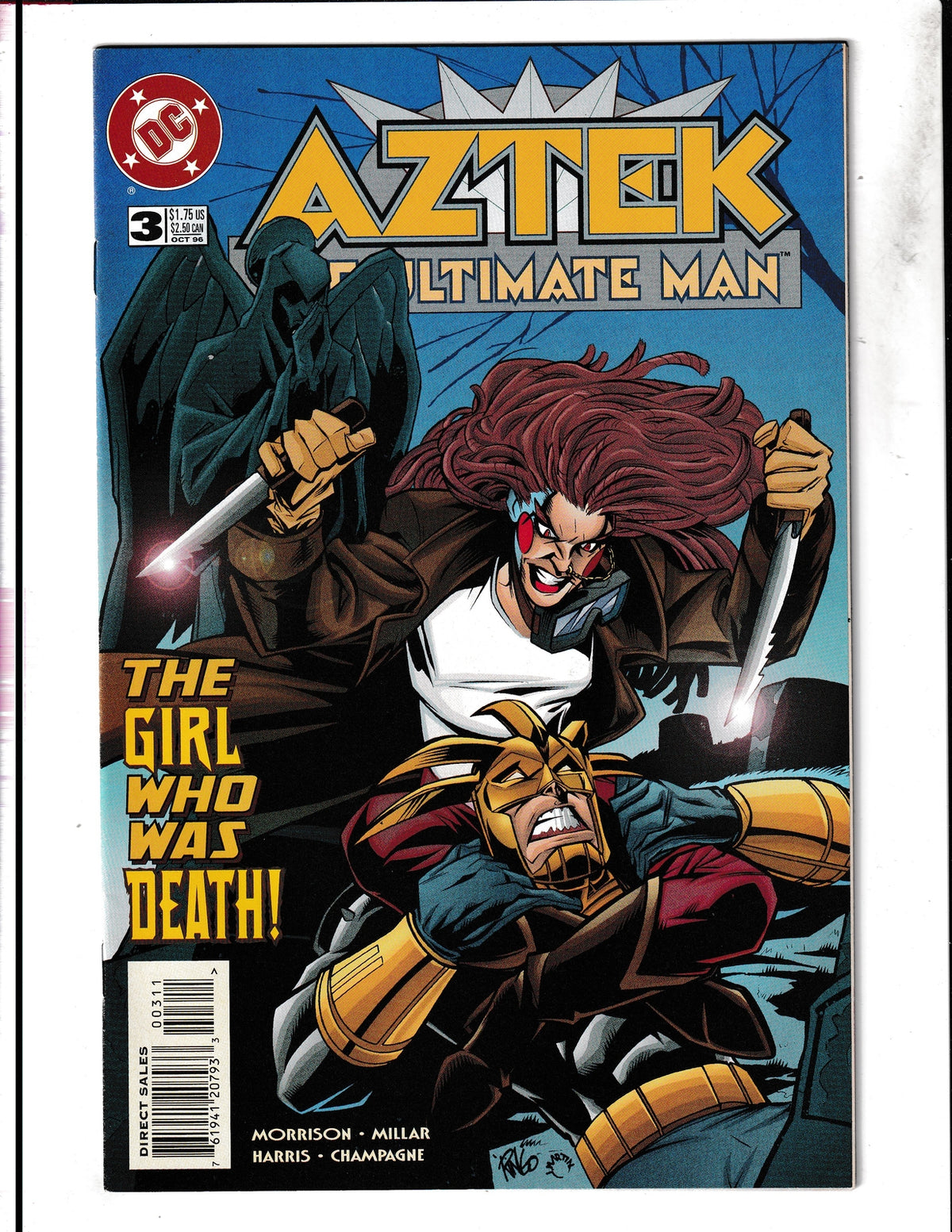 Aztec The Ultimate Man #3 (1996) DC Comics