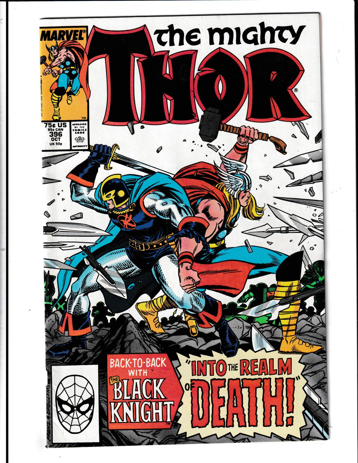 Thor #396 (1988) Higher Grade Marvel Comics