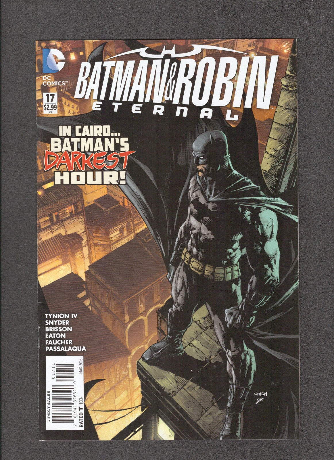 Batman and Robin: Eternal #17 (2016) Dave Finch DC Comics