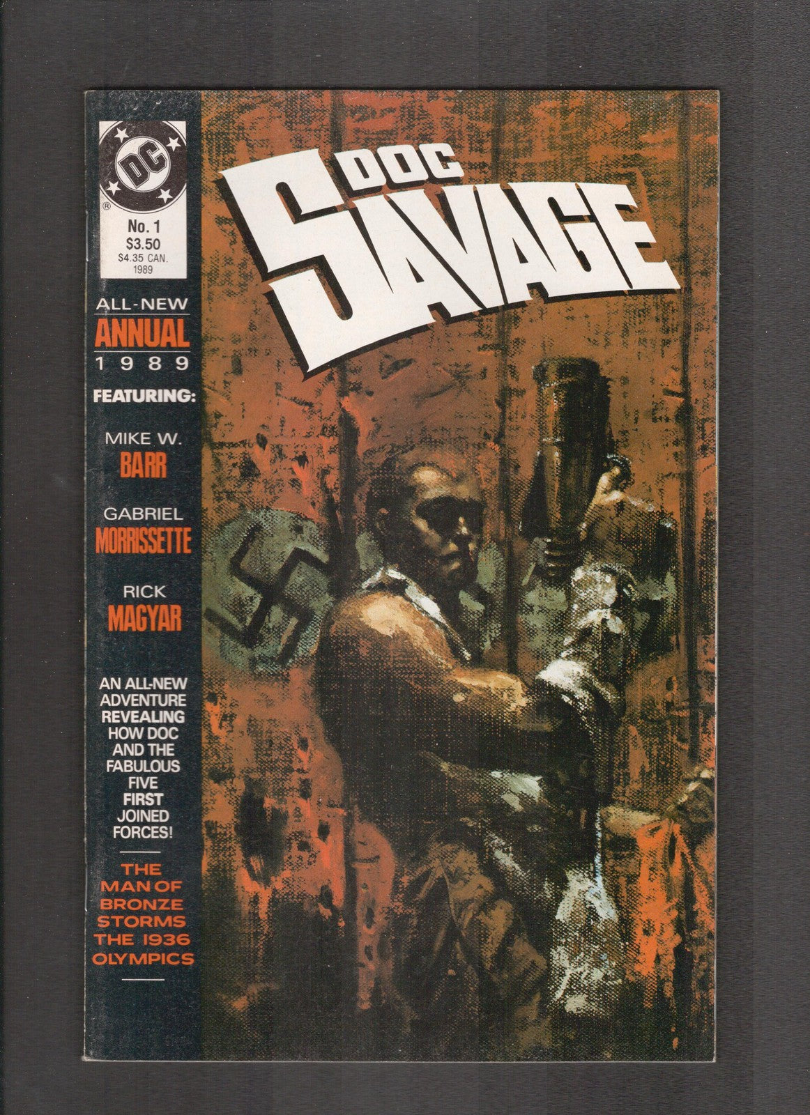 Doc Savage Annual #1 (1989) Mike Carlin DC Comics