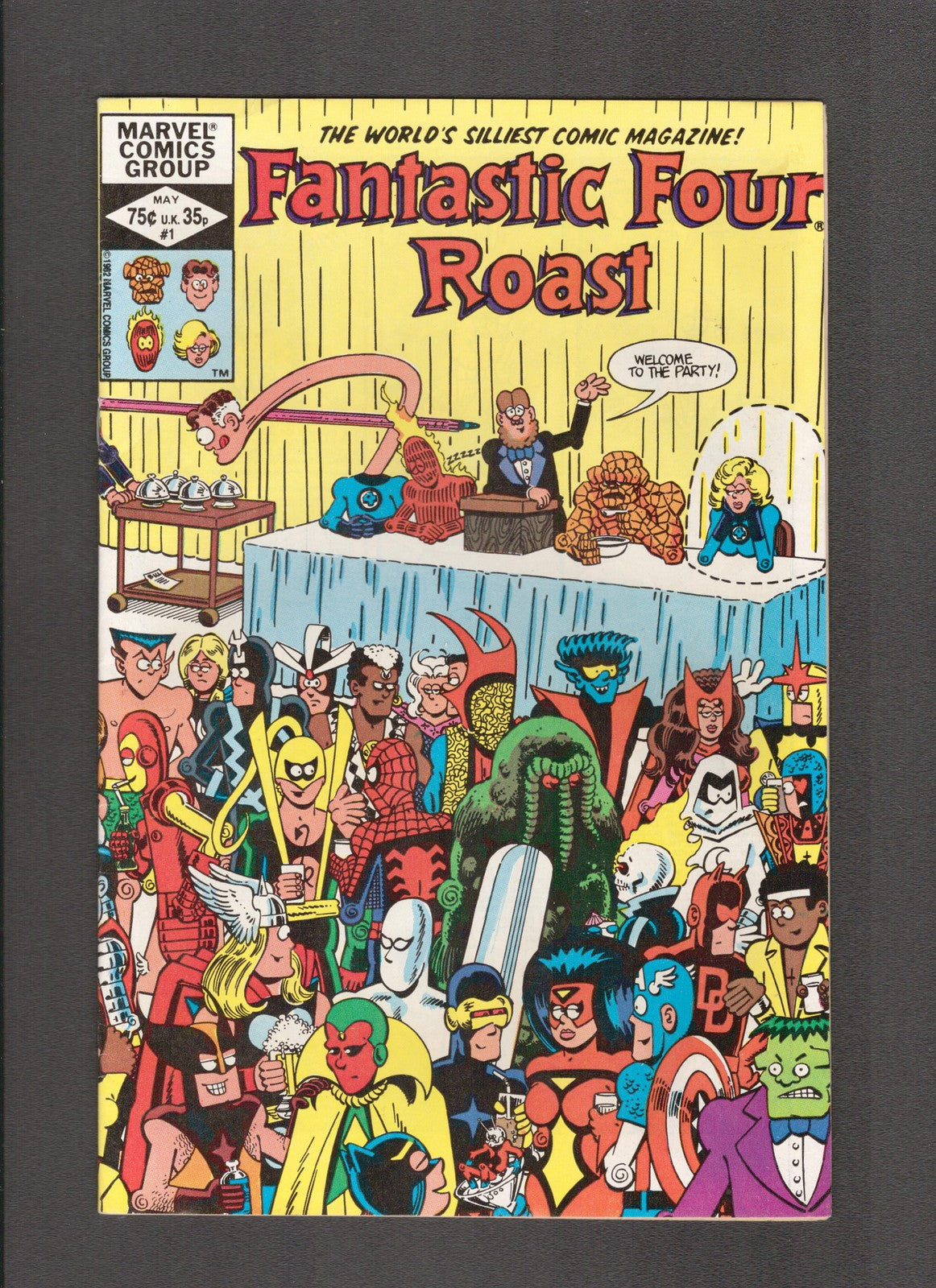 Fantastic Four Roast #1 (1982) Terry Austin, John Byrne Marvel Comics