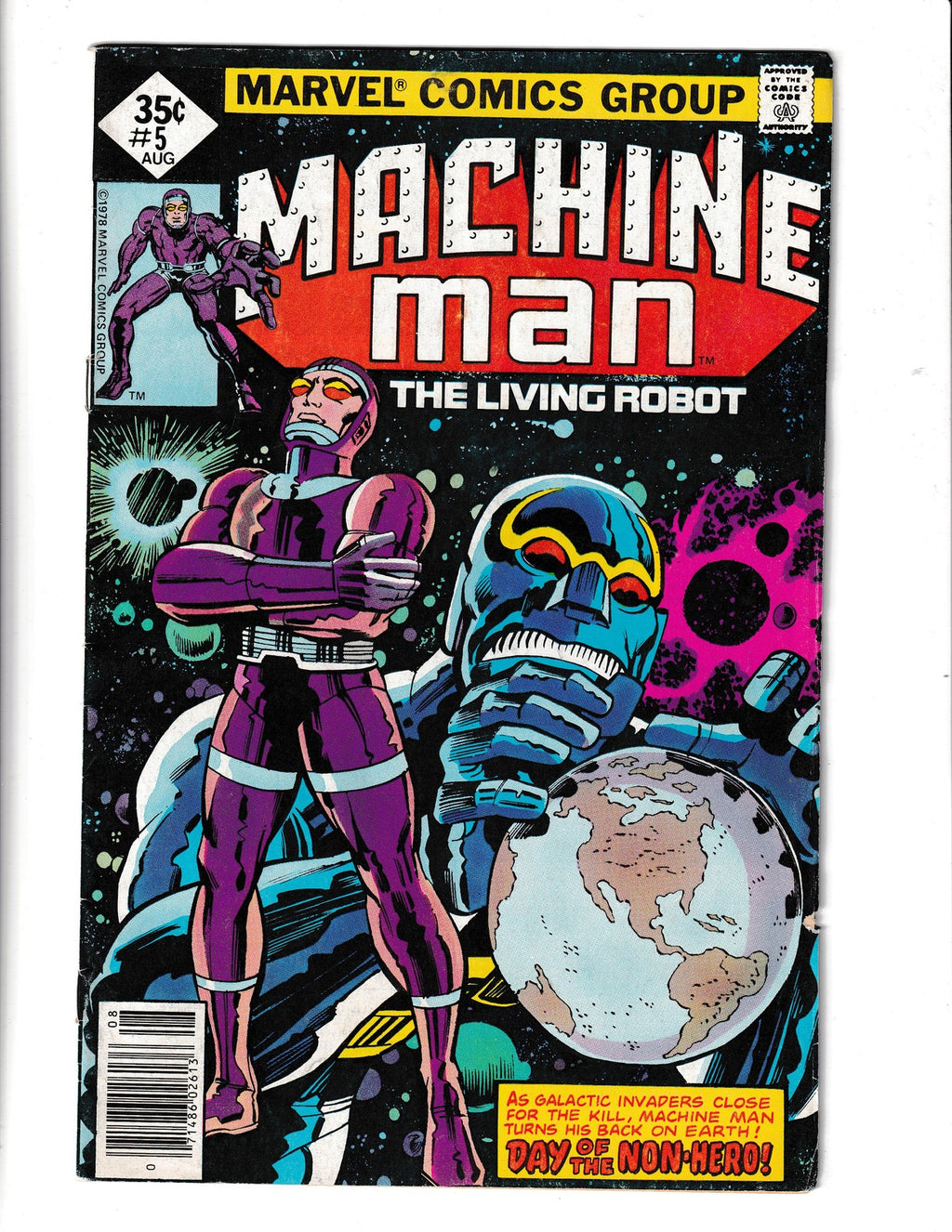 Machine Man #5 (1978) Marvel Comics