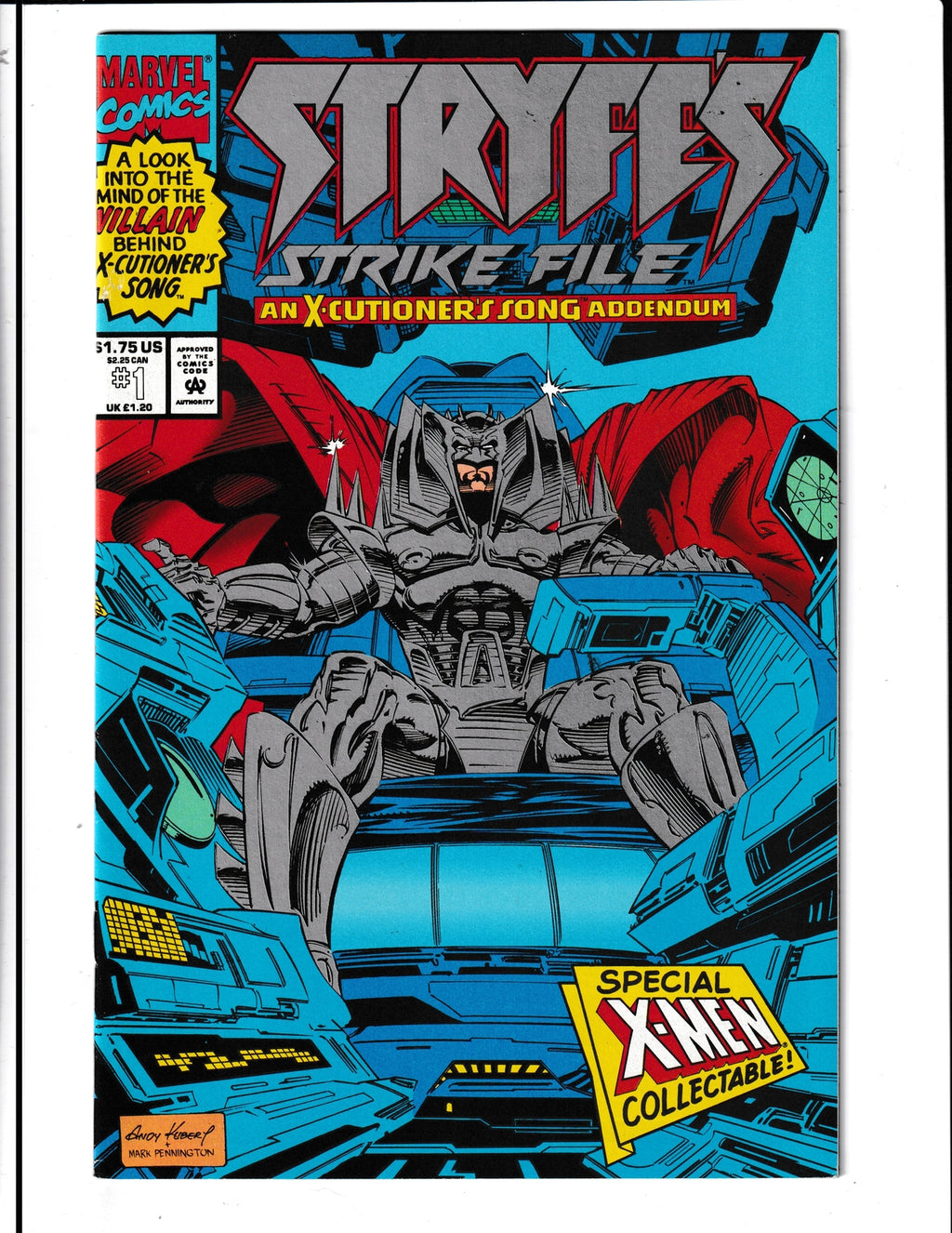 Stryfe's Strike File #1 (1993) Special X-Men Collectible Marvel Comics
