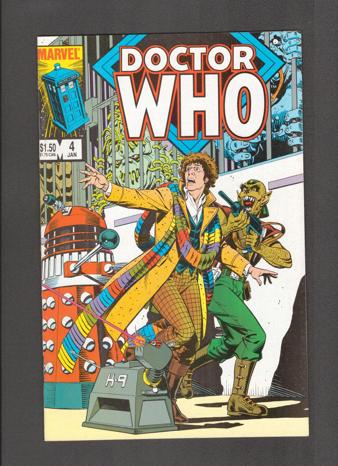Doctor Who #4 (1985) Dave Gibbons Marvel Comics