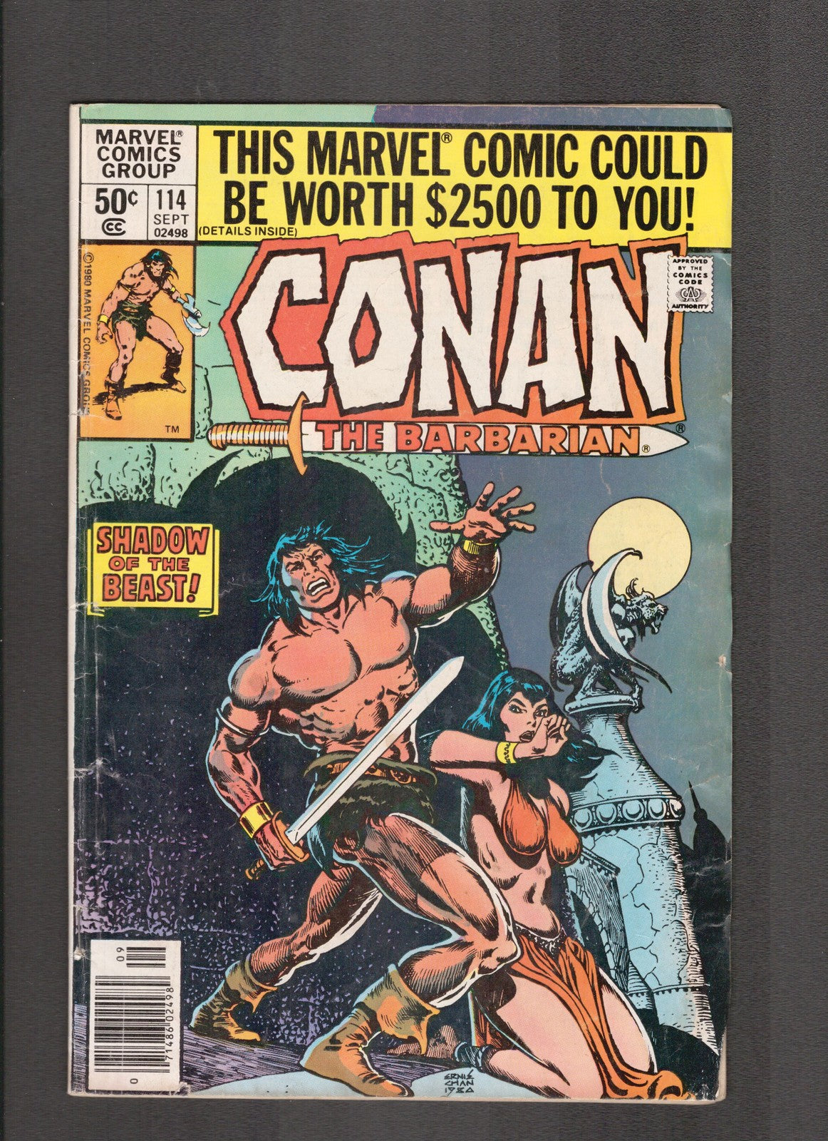 Conan the Barbarian #114 (1980) John Buscema Joe Rosen Roy Thomas Marvel Comics