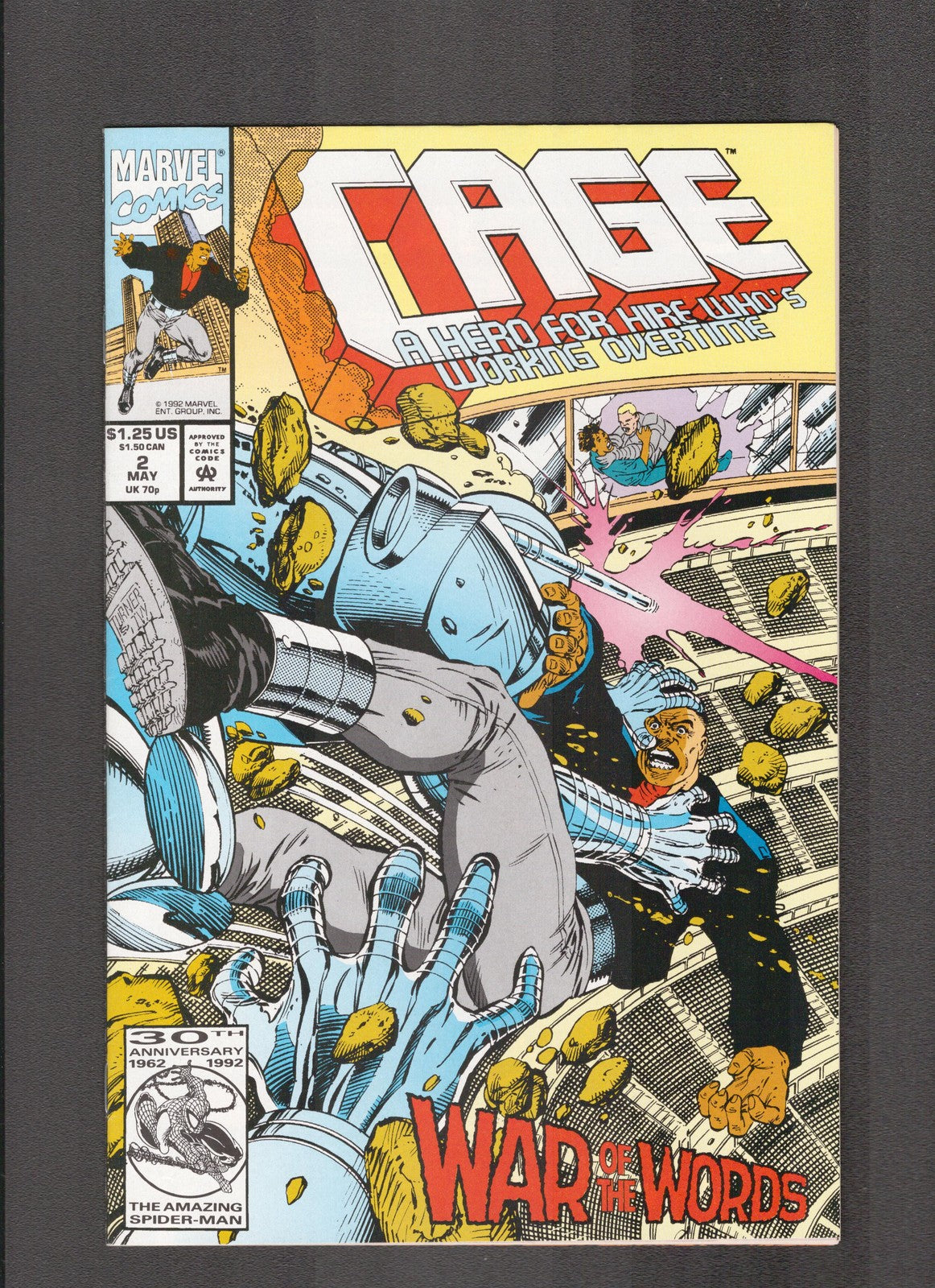 Cage #2 (1992) 1st App Kickback Marvel Comics
