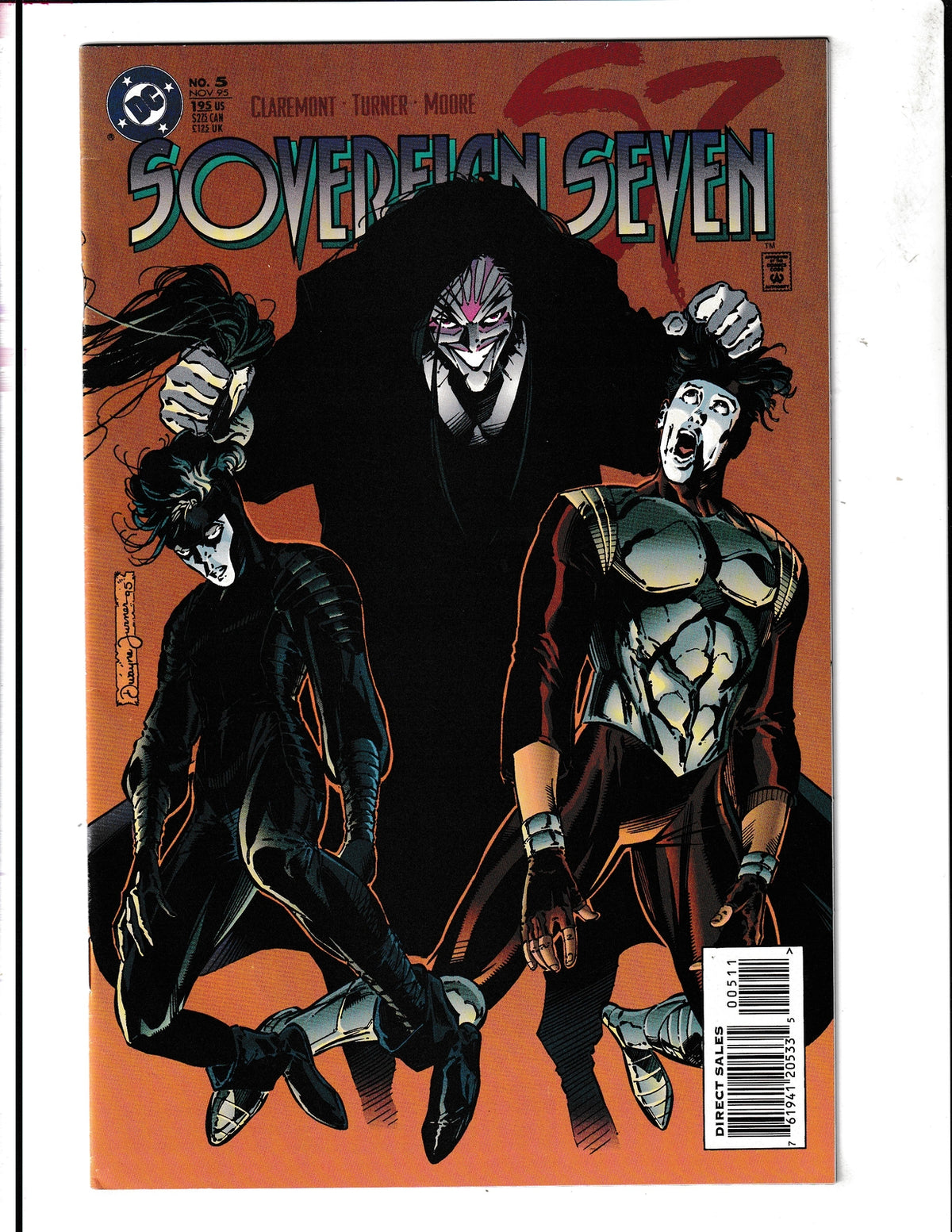 Sovereign Seven #5 (1995) "Past Prologue" DC Comics