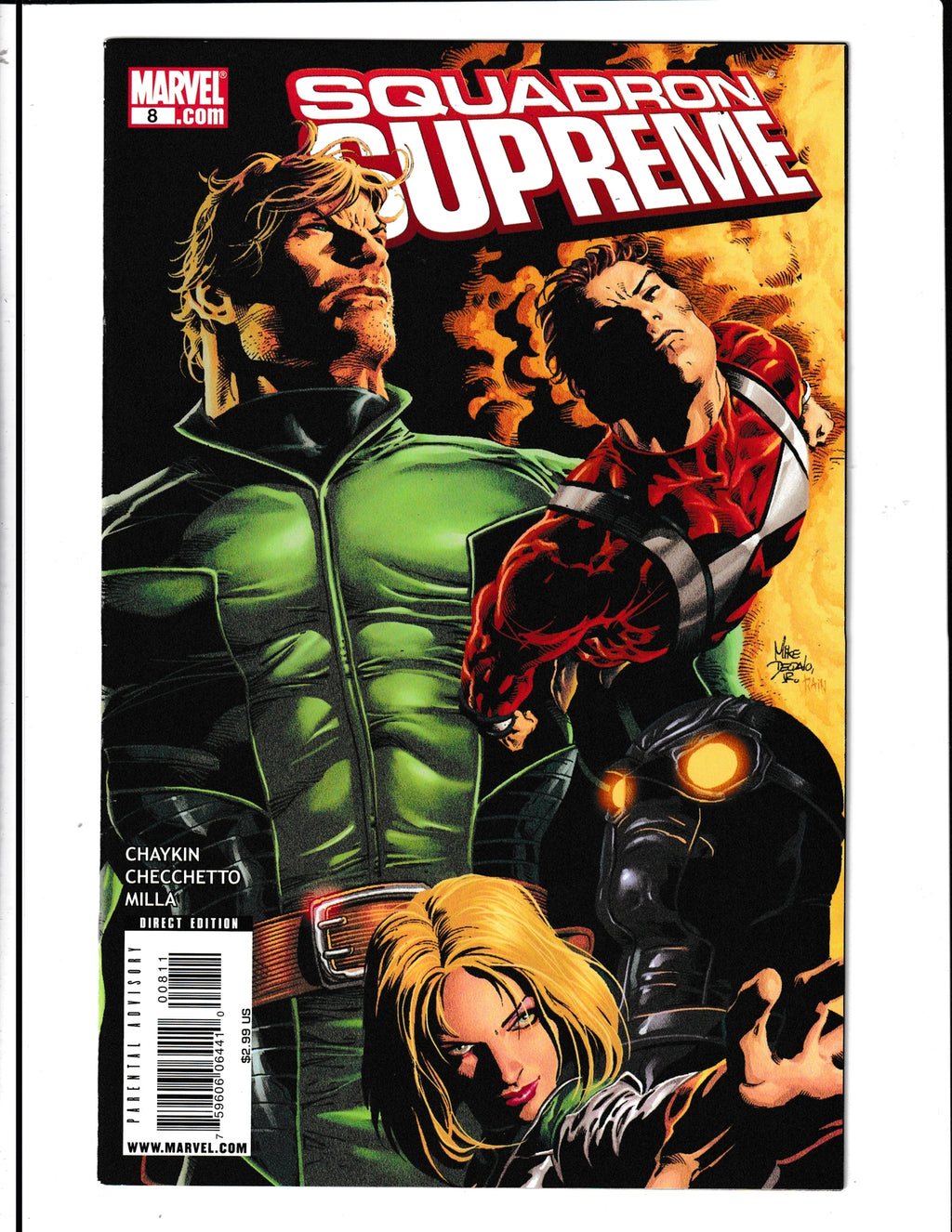 Squadron Supreme #8 (2009) Higher Grade Marvel Comics