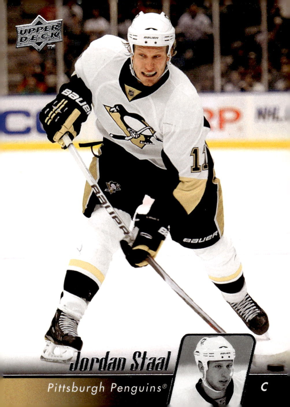 2010-11 Upper Deck #42 Jordan Staal Hockey Pittsburgh Penguins