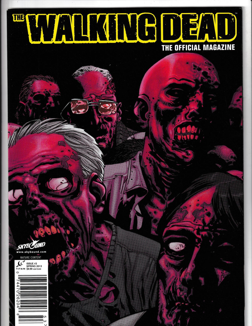 Walking Dead: The Official Magazine #3b (2013) Titan Comics