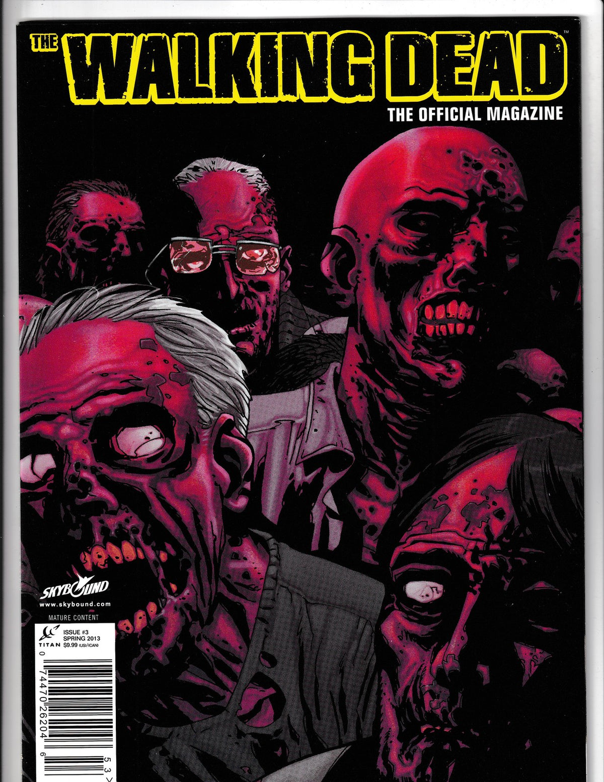 Walking Dead: The Official Magazine #3b (2013) Titan Comics