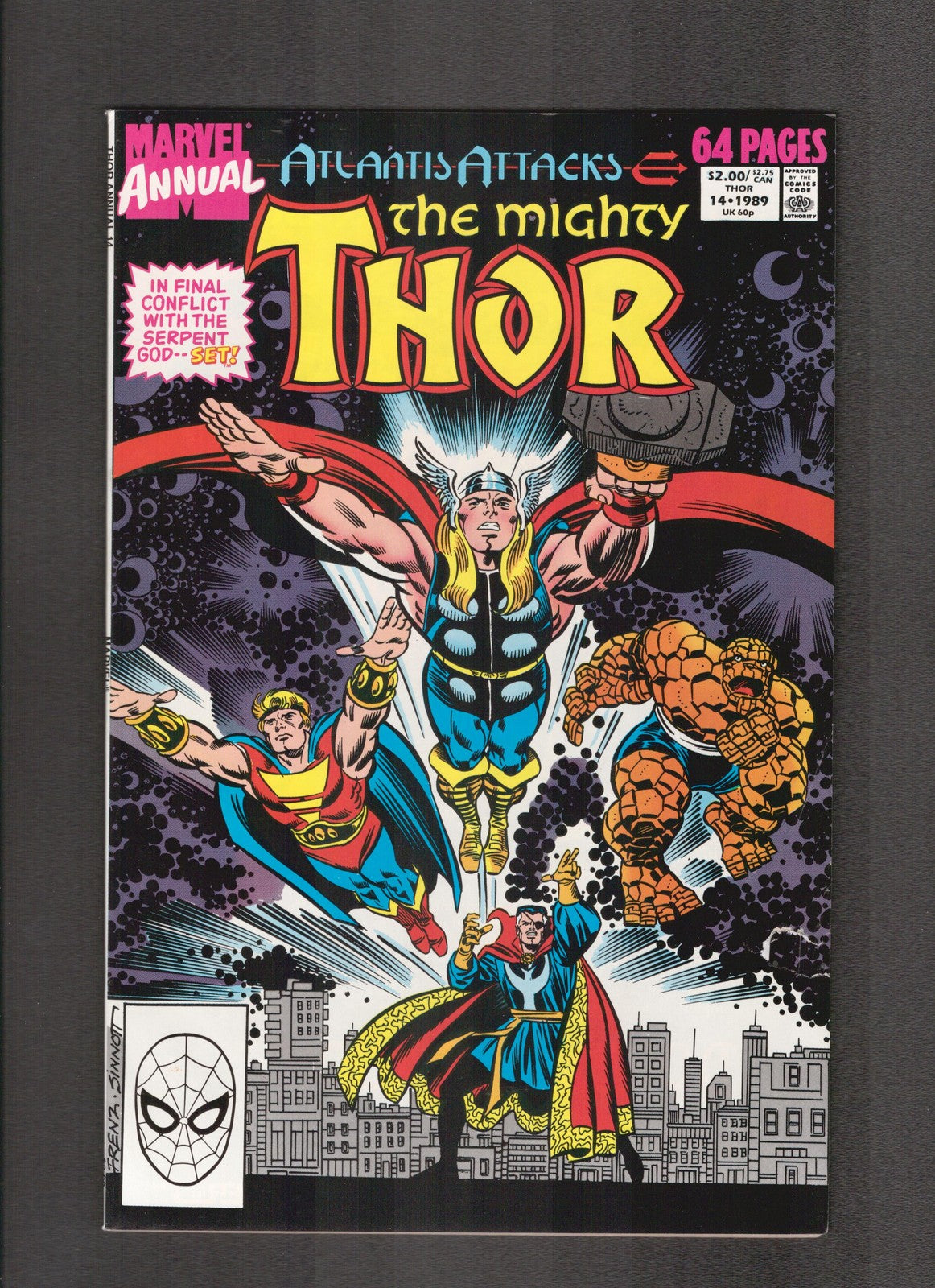 Thor Annual #14 (1989) Roy Thomas, Ernie Chan Marvel Comics