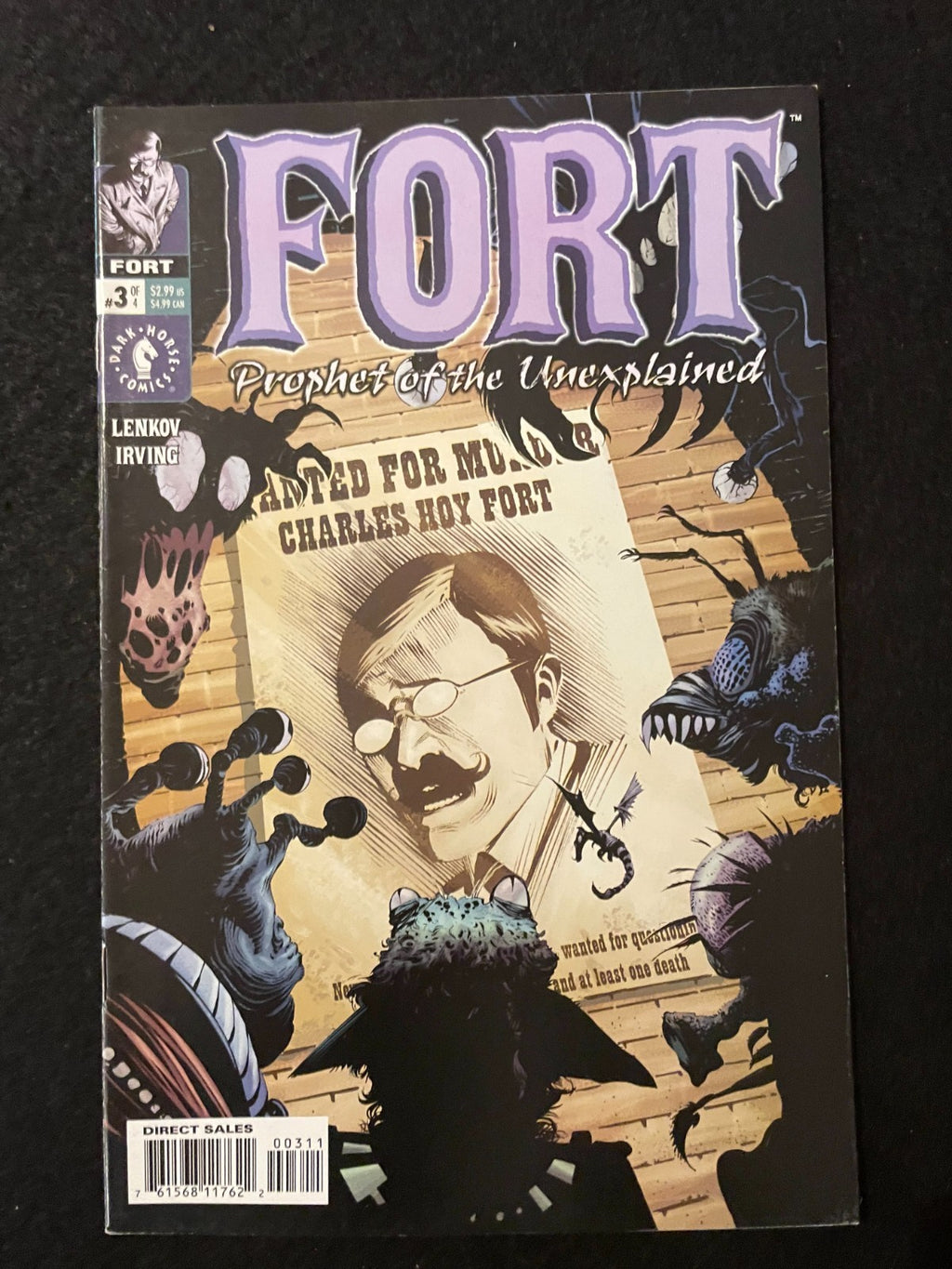 Fort: Prophet of the Unexplained - Complete Set of 4 #1-4 (2002/03) Dark Horse