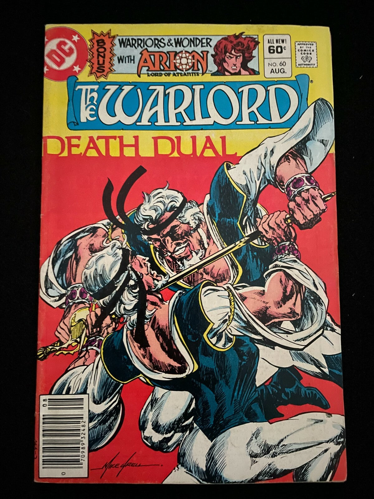 The Warlord #60 Aug 1982 DC Comics