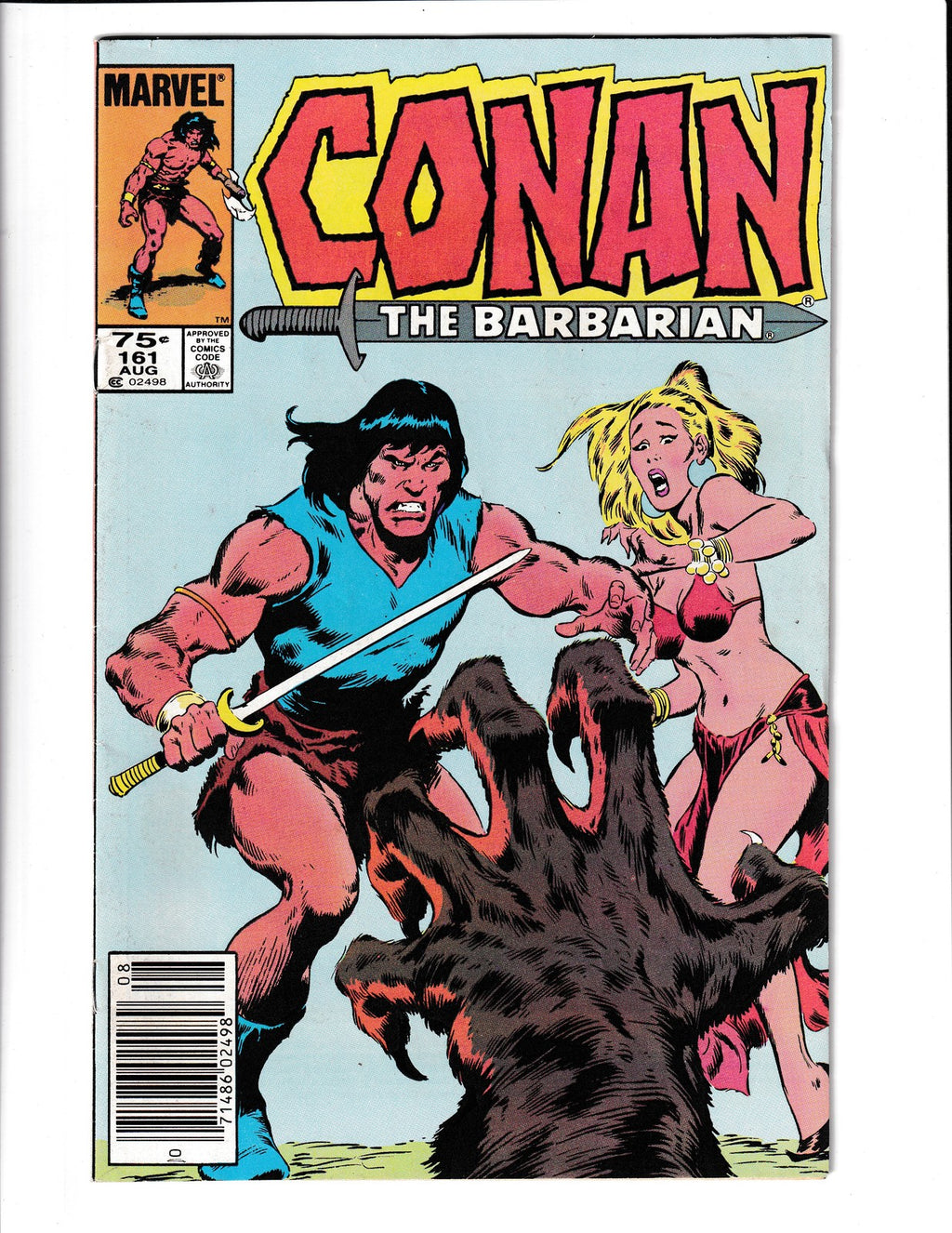 Conan The Barbarian #161 (1984) Buscema Marvel Comics SKU:3437