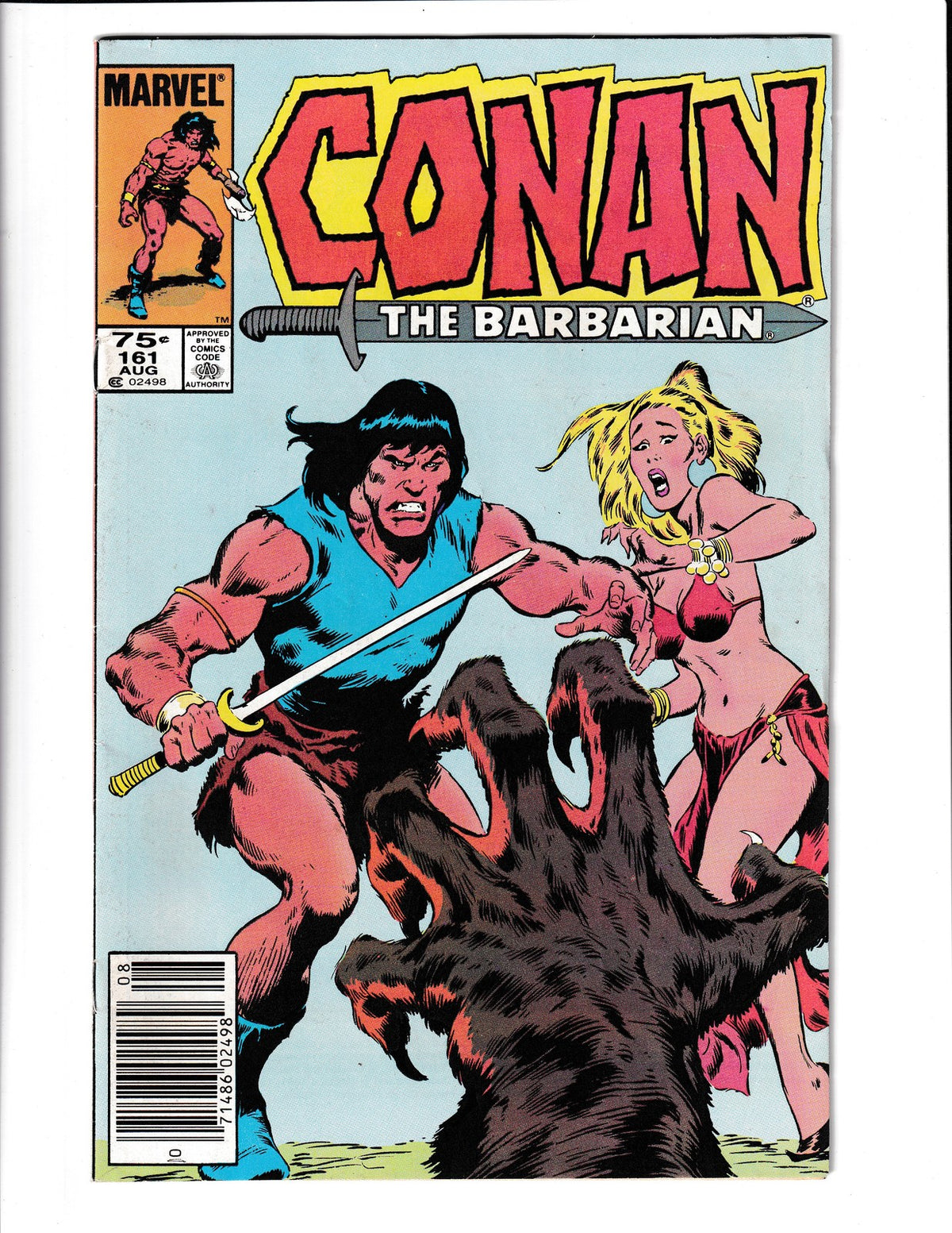 Conan The Barbarian #161 (1984) Buscema Marvel Comics SKU:3437