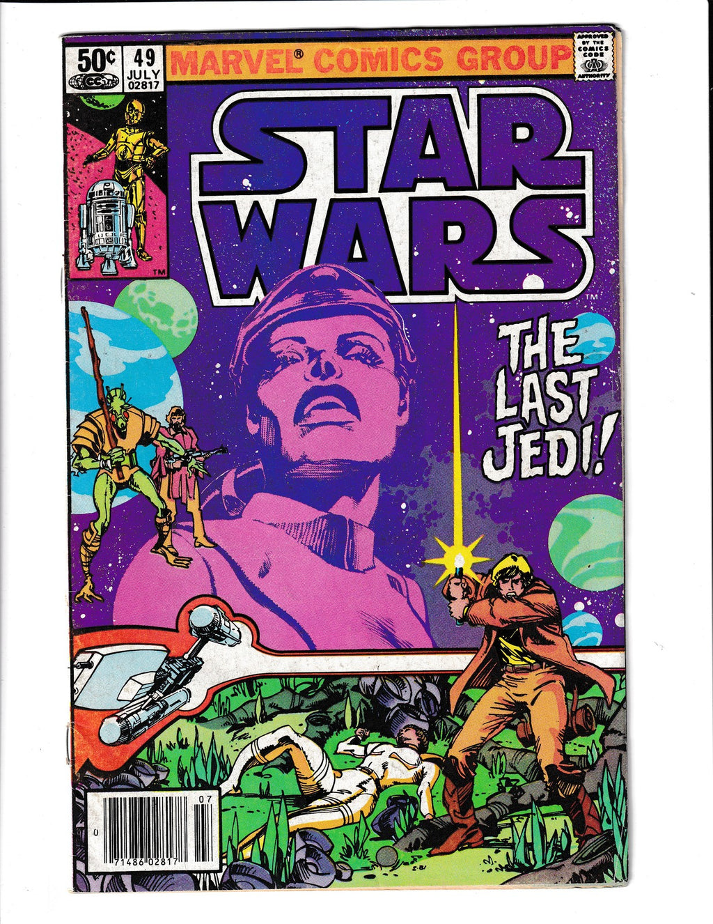 Star Wars #49 (1981) Last Jedi Marvel Comics