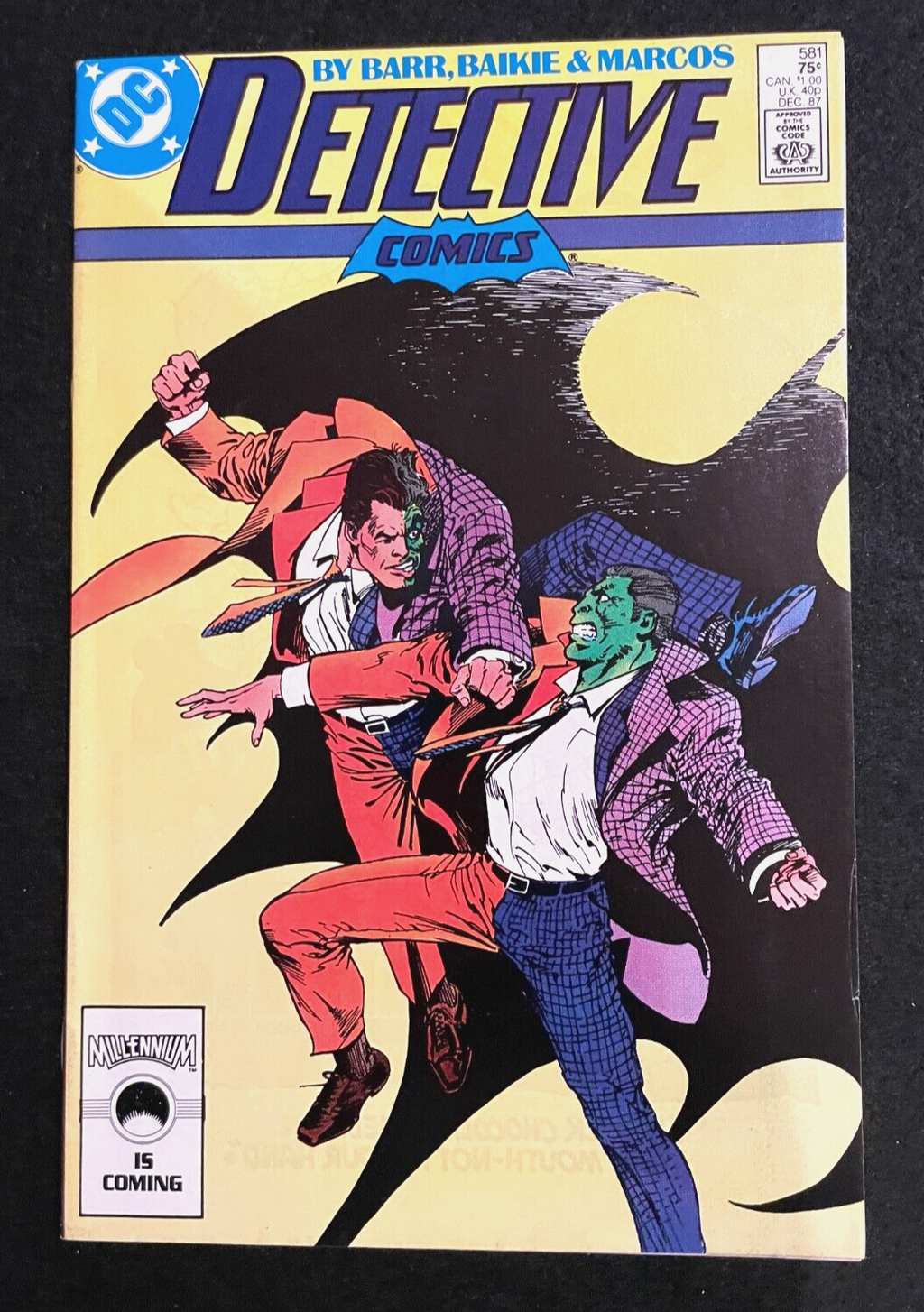Detective Comics 580-581 (1987) Part 1 and 2 of Two-Face Story