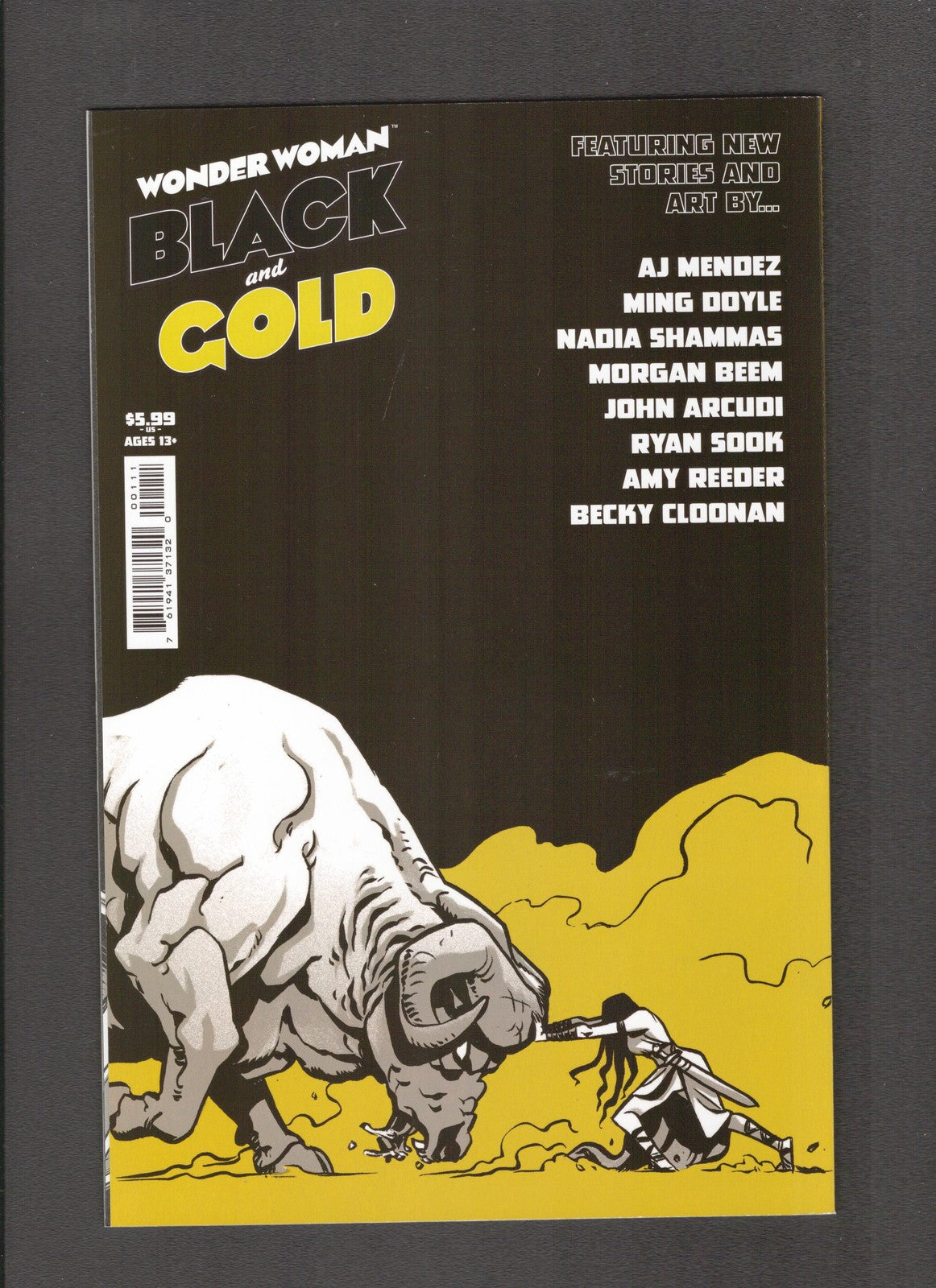 Wonder Woman: Black and Gold #1 (2021) Jen Bartel Cober DC Comics