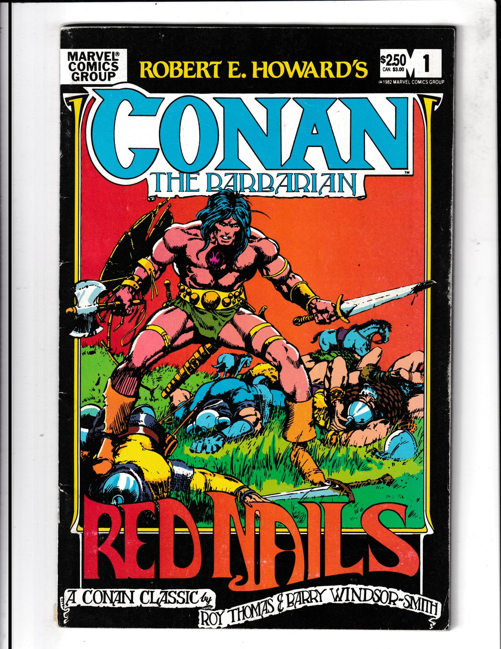 Robert E. Howard's Conan the Barbarian #1 (1983) Marvel Comics