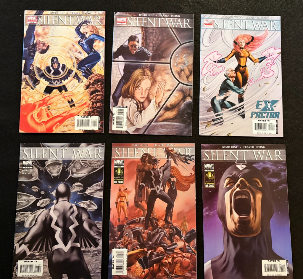 Silent War - Complete Set of 6 - #1-6 (2007) Marvel