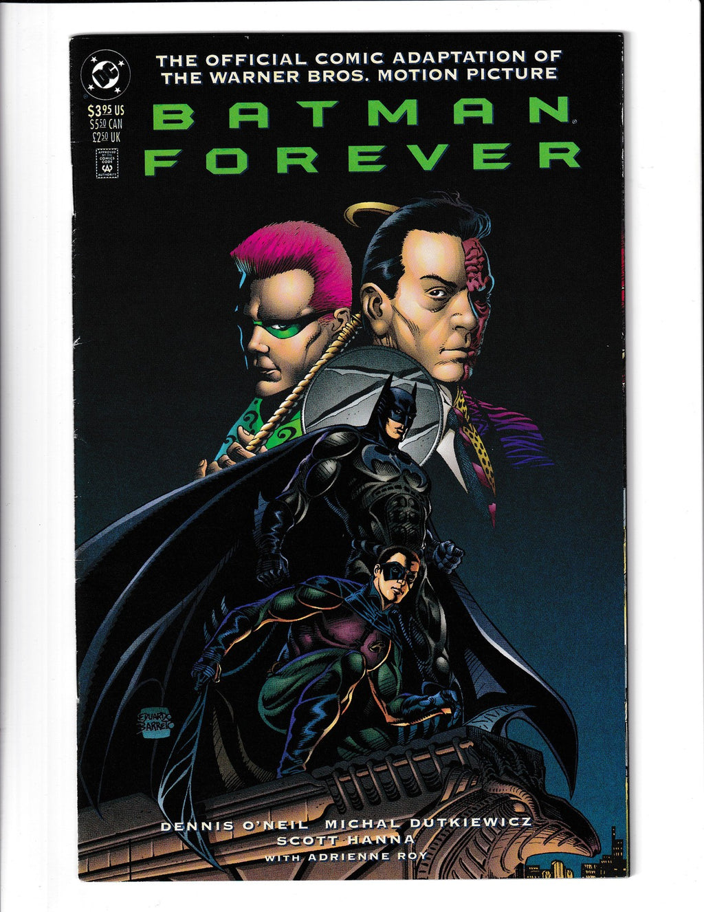 Batman Forever #1 (1995) Newsstand Edition DC Comics