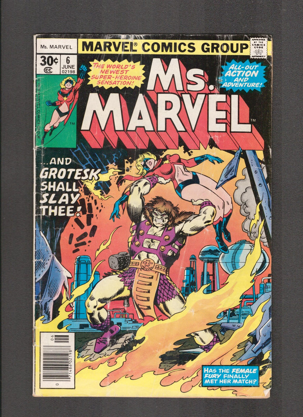 Ms. Marvel #6 (1977) Marvel Comics