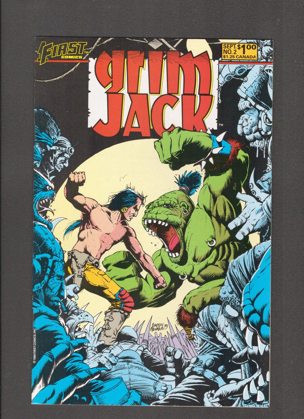 Grim Jack #2 (1984) Higher Grade - Timothy Truman First Comics