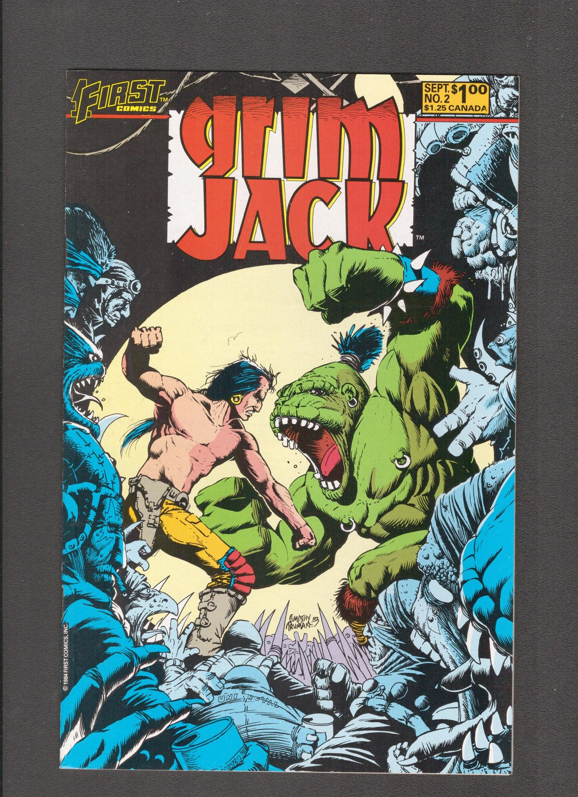 Grim Jack #2 (1984) Higher Grade - Timothy Truman First Comics