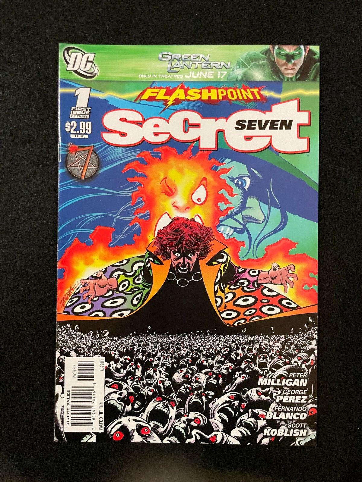Flashpoint: Secret Seven #1-3 Complete Set (2011) DC Comics