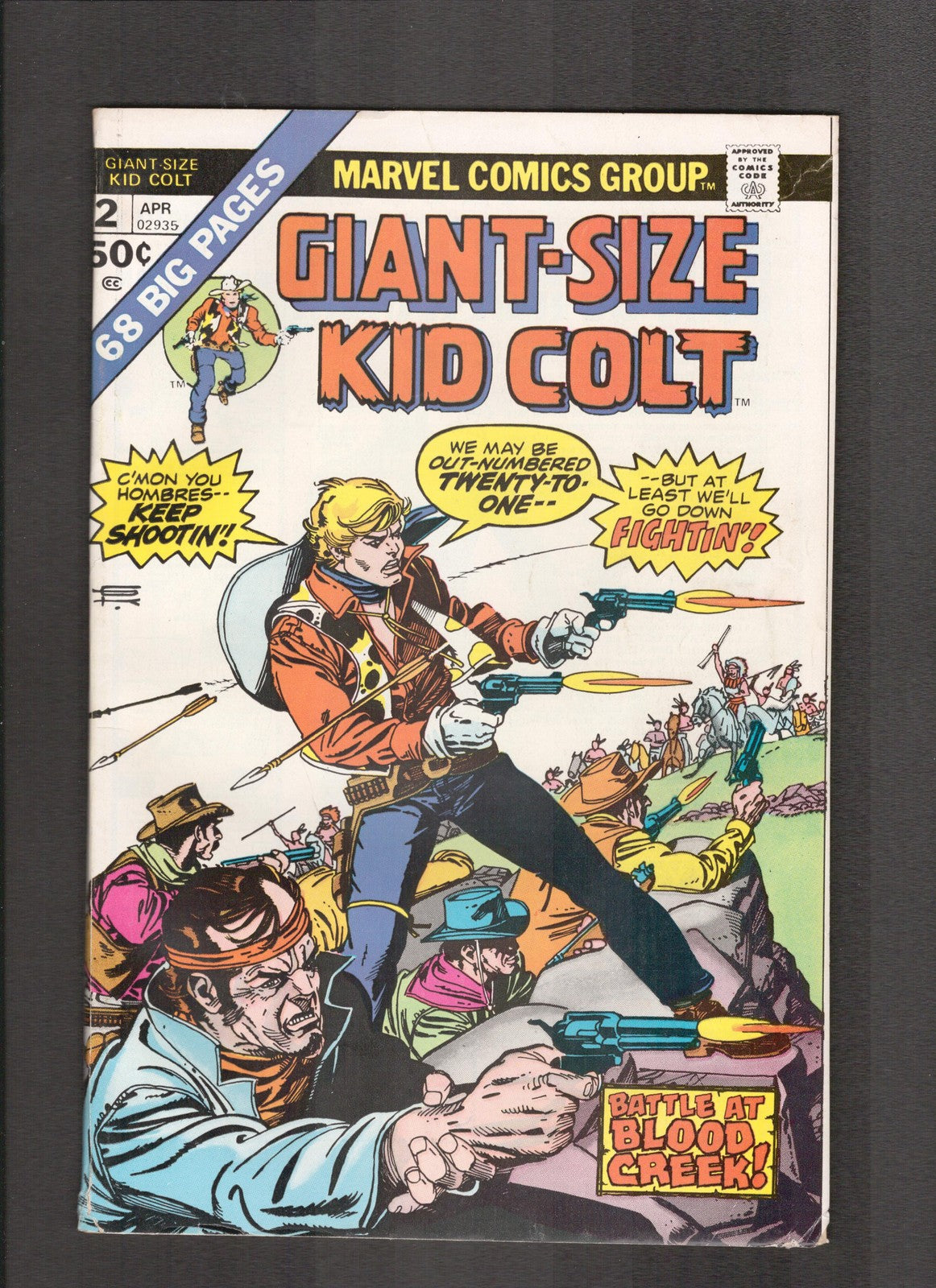 Giant-Size Kid Colt Outlaw #2 (1975) Marvel Comics