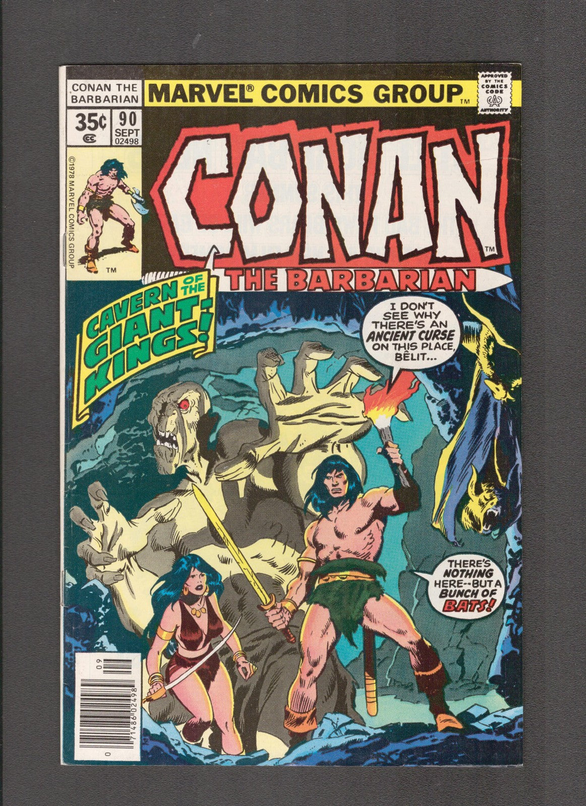 Conan the Barbarian #90 (1978) Buscema, Chan, Goodwin, Thomas Marvel Comics