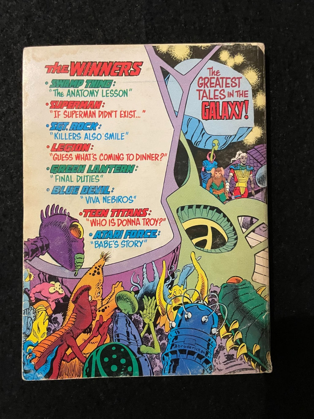 Best of DC Digest - Year's Best Comic Stories #61 1985 DC