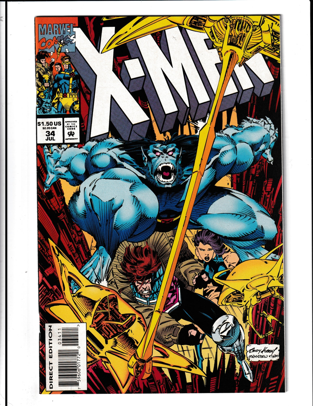 X-Men #34 (1994) High Grade Marvel Comics