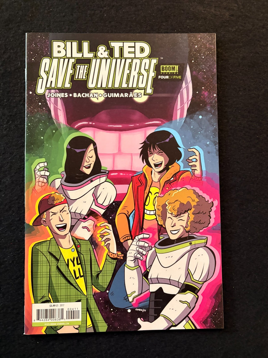 Bill & Ted: Save the Universe Complete Set of 5 #1-5  (2017-18) BOOM