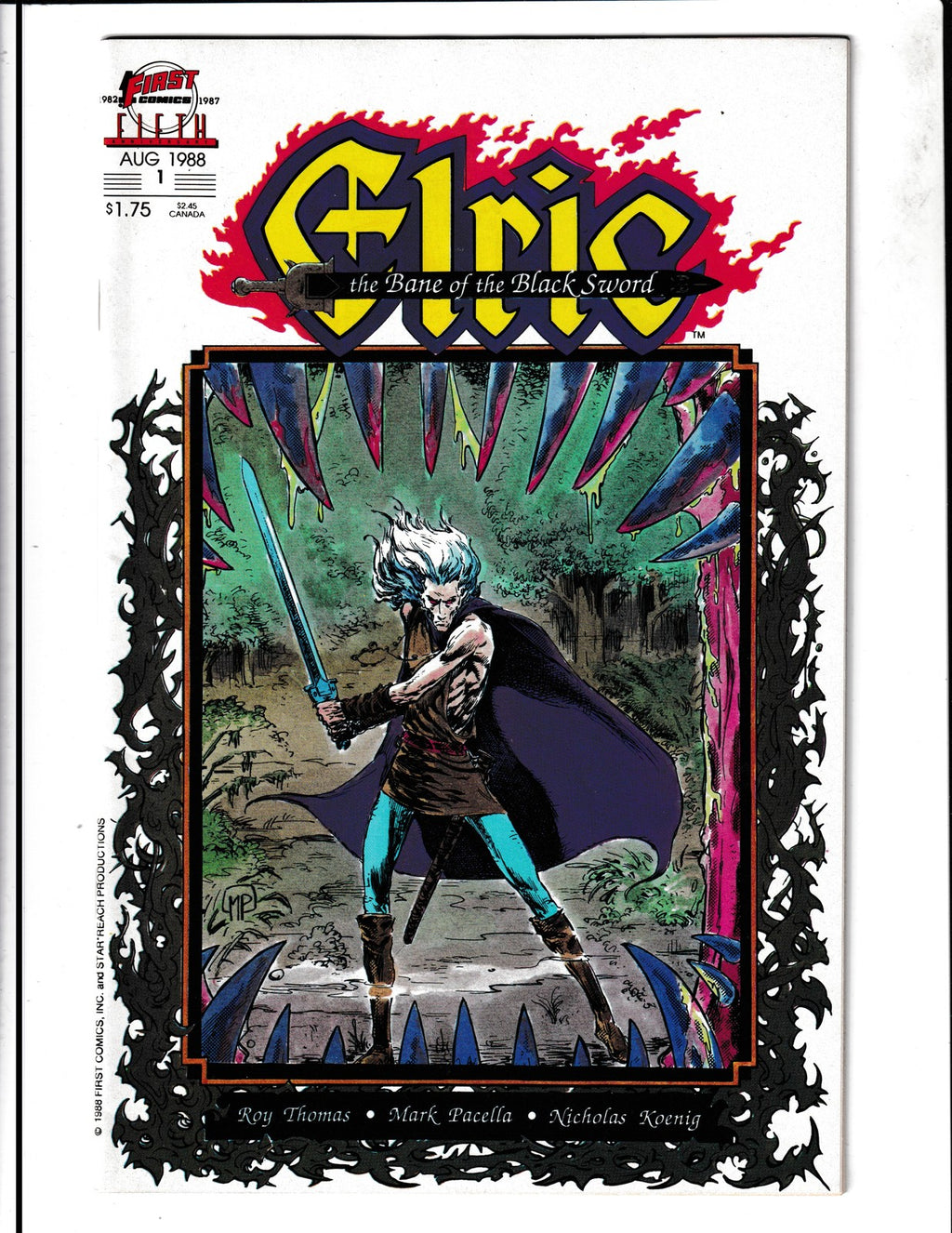 Elric: The Bane of the Black Sword #1 (1988) 1First Comics