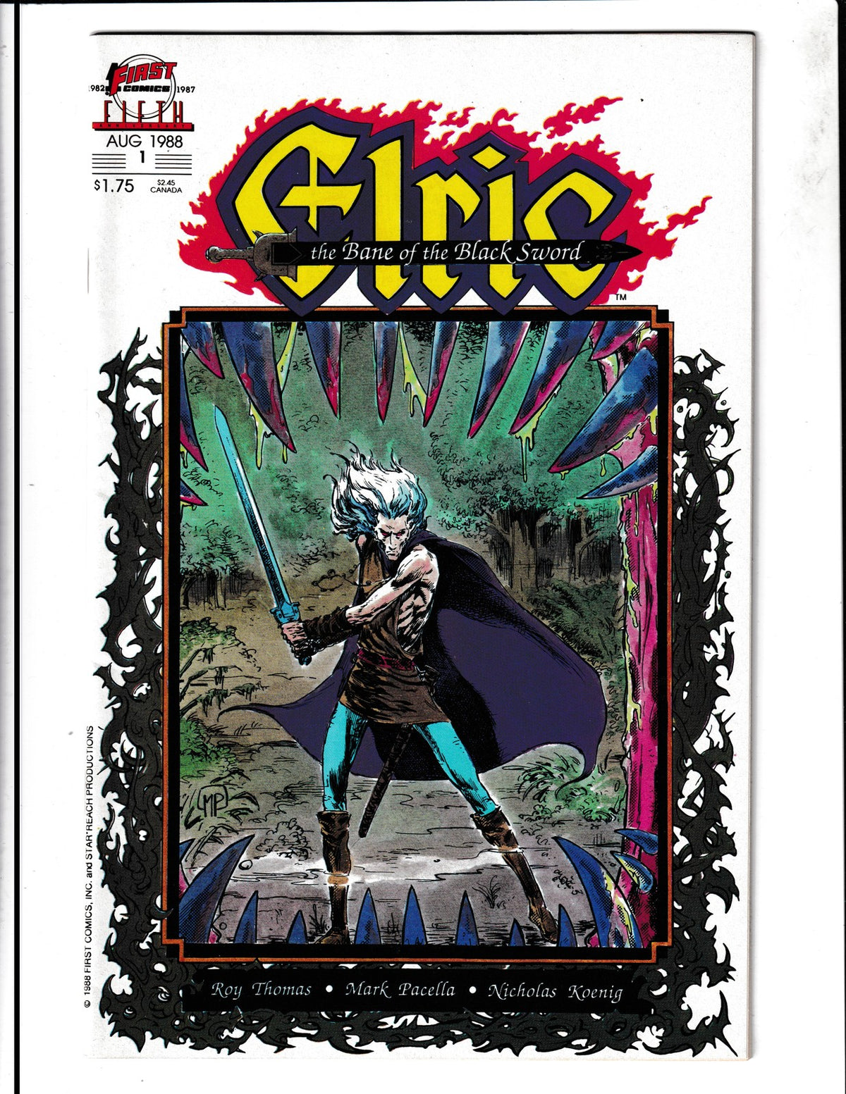 Elric: The Bane of the Black Sword #1 (1988) 1First Comics