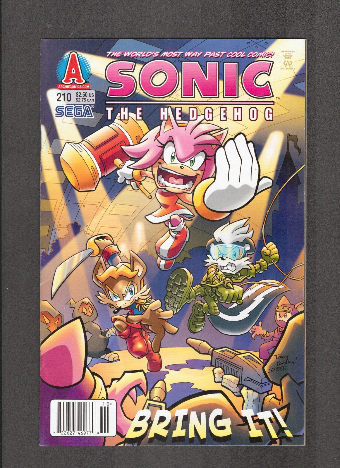 Sonic the Hedgehog #210 (2010) LOW PRINT RUN Archie Comics